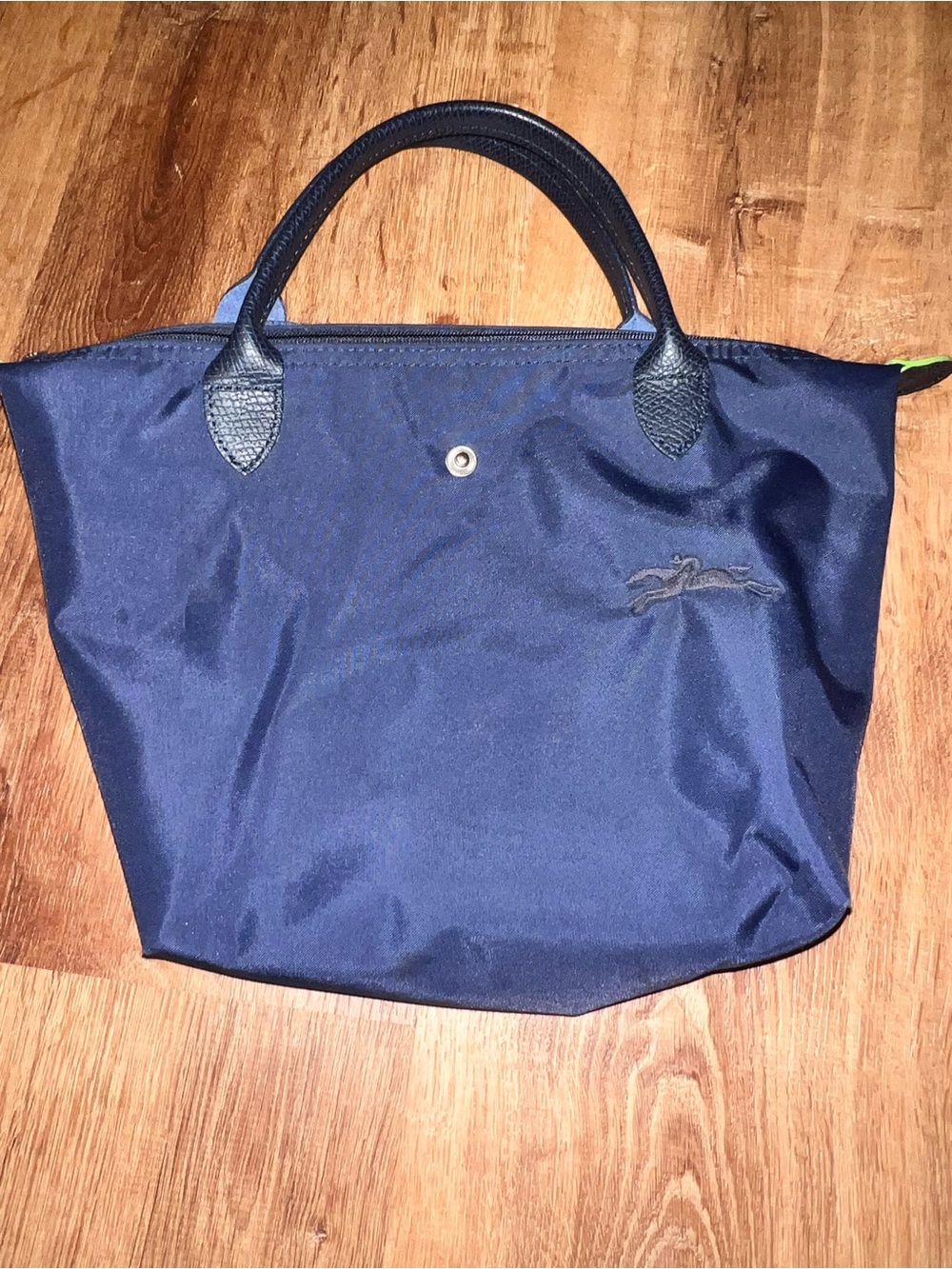 Navy Longchamp Bag